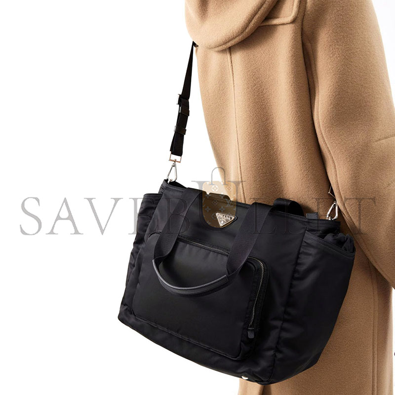 Pra*a re-nylon tote bag (35*30*17cm)